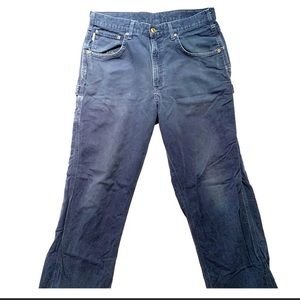 Loose Fit Canvas Carpenter Pants